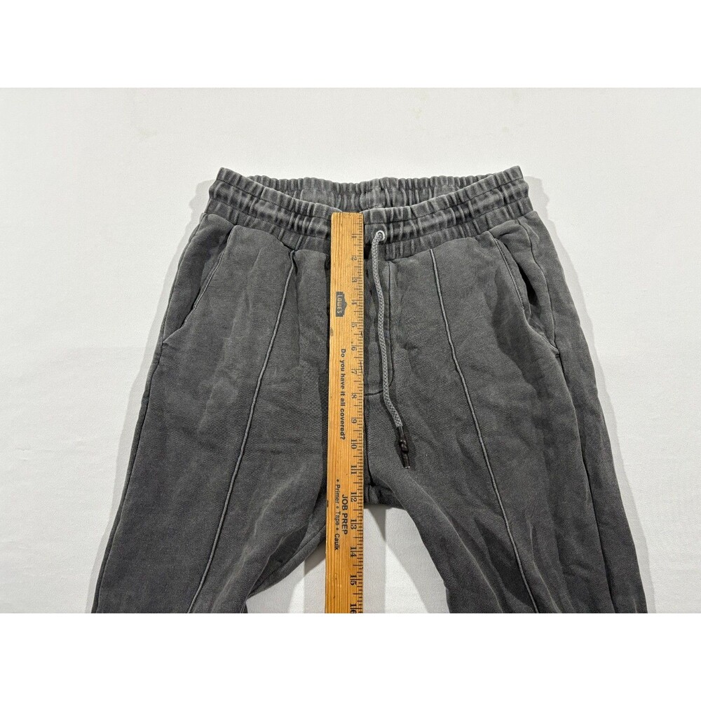 Beymen Club Gray Mens Jogger Sweatpants Cotton Grunge Drawstring Casual Gym Sz S - Picture 4 of 11
